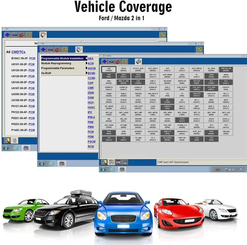 Miniatura 4 de VXDIAG VCX Nano Compatible para Ford/Mazda Herramienta de Diagnóstico 2 en 1 con Herramienta de Programación IDS
