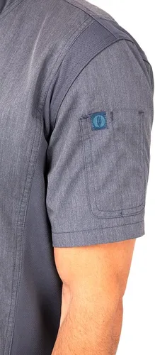 Miniatura 5 de Chef Works Springfield - Abrigo de chef para hombre