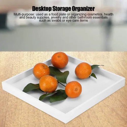 Miniatura 9 de Bandeja de madera para servir, bandeja de madera para servir vintage, bandeja para desayuno, mesa de café, bandeja para servir frutas, dulces