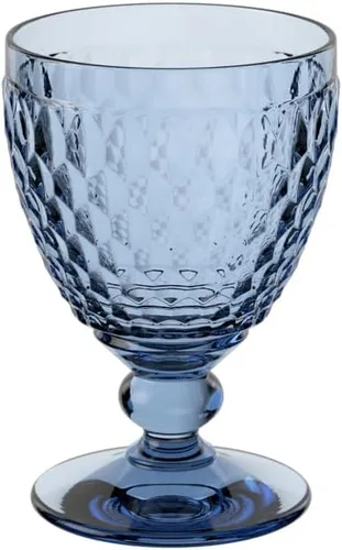 Villeroy & Boch Boston Blue Crystal Claret 10.5 onzas.