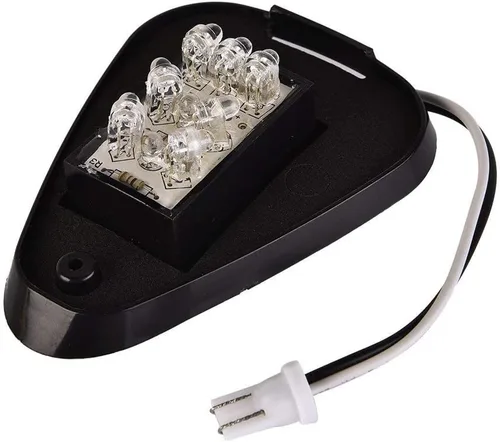 Miniatura 8 de 5 piezas de lentes ahumadas con luces marcadoras LED blancas para techo de cabina, repuesto de lámpara superior de luz de marcha compatible con Ford