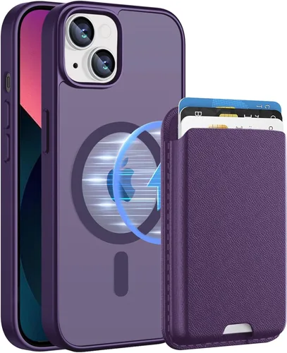 Miniatura 9 de Funda magnética para Google Pixel 9A, cartera magnética desmontable con tarjetero [compatible con MagSafe] de grado militar, a prueba de golpes
