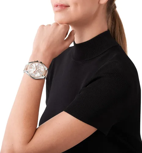 Miniatura 4 de Michael Kors Whitney - Reloj de acero inoxidable con detalles ostentosos