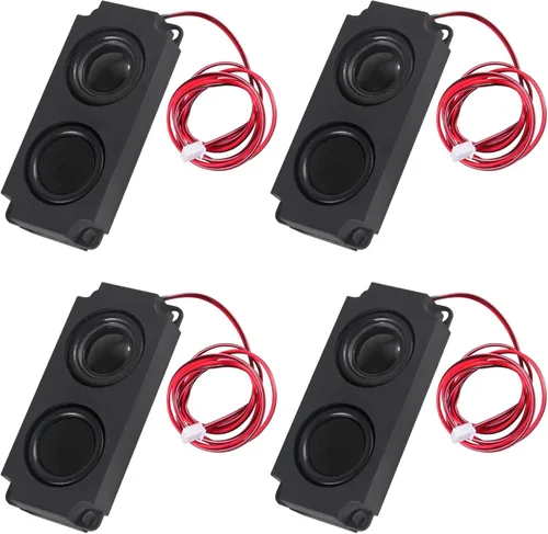 Miniatura 8 de ACEIRMC 4pcs mini altavoz 3W 8ohm para Arduino con interfaz JST-PH2.0 para pequeños proyectos electrónicos 3.3V 5V 3 vatios 8 ohmios