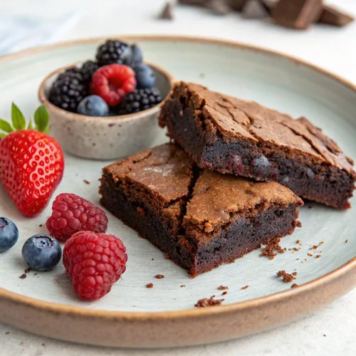 Miniatura 4 de Nature’s Bakery Barras de Brownie de Doble Chocolate, Granos Enteros, Dátiles y Cacao, a Base de Plantas, Sin Lácteos, Barra de Snack, 1 caja con 12