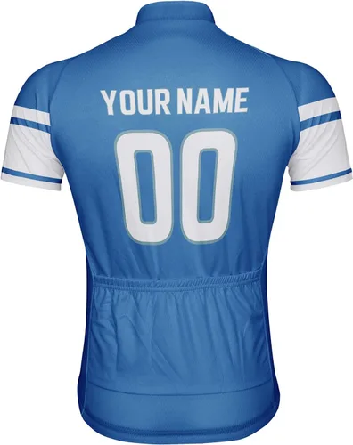 Miniatura 3 de Camiseta de ciclismo personalizada de manga corta para hombre de Detroit Team
