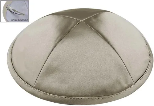 Miniatura 20 de Zion Judaica Deluxe Satin Kippot Bulk Packs Kippas o Kippa Individual Incluye Clips Kipa Gratis
