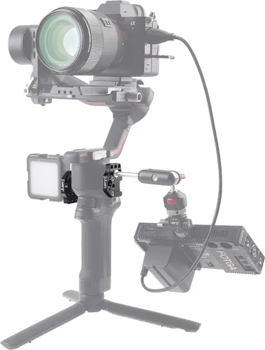 Miniatura 4 de Fotga Placa de montaje de extensión para DJI Ronin S SC RS 2 RS 3 Pro Mini RSC 2 RS4 y RS4 Pro Mini estabilizador de cardán 1/4 "-20 3/8"-16