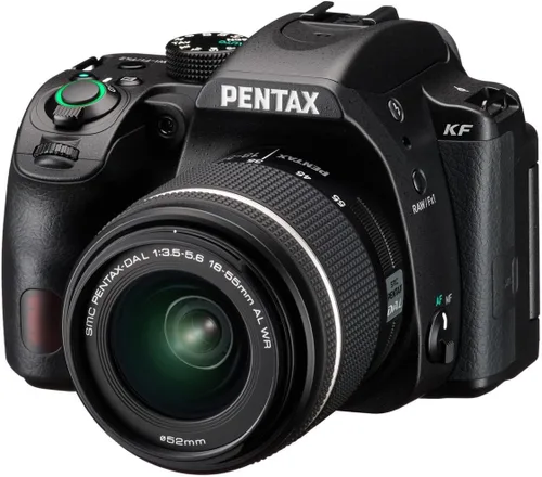 Miniatura 7 de PENTAX KF APS-C Cámara digital SLR 18-55 WR kit con monitor LCD a prueba de polvo, resistente a la intemperie y de ángulo variable, color negro