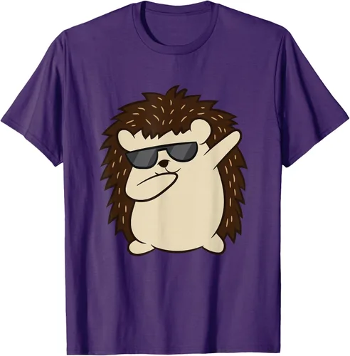 Miniatura 70 de Dabbing Hedgehog Funny Hedgehog Camiseta S
