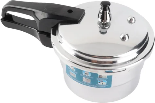 Miniatura 9 de Olla a presión, olla a presión a prueba de explosiones de 3 litros, gran capacidad, estufa de aluminio, olla de cocción rápida con estante de vapor