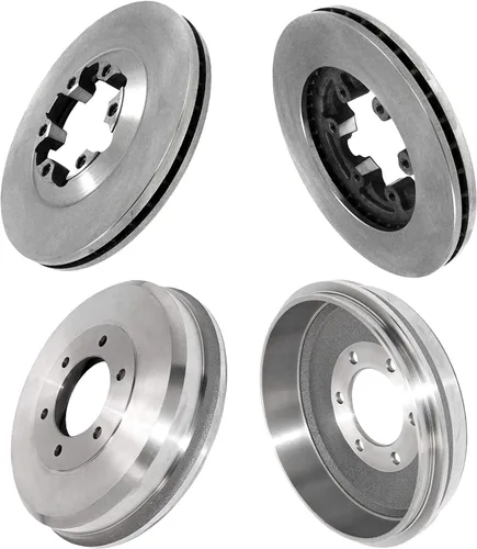 Miniatura 10 de Detroit Axle - Rotores de freno delanteros para Honda Accord Civic Element Fit Insight CSX ILX Rotores de freno de disco Reemplazo de rotores