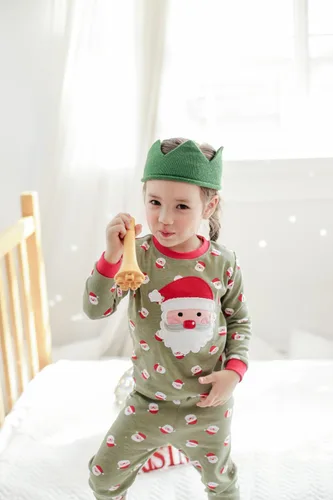Miniatura 14 de VAENAIT BABY Infant Toddler Kids Adult Couple Family Matching Women Men Christmas Pjs Xmas Holiday Buffalo Plaid Pajama Set