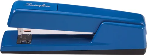 Miniatura 8 de Swingline - Engrapadora 747 clásica de escritorio, con capacidad para 20 hojas, metálica, azul verdadero (74724)