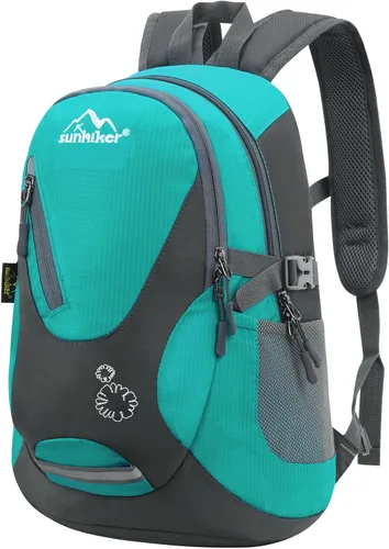 sunhiker Pequeña mochila de senderismo para mujeres y hombres, 20L, ligera, mochila de viaje, mochila casual para ciclismo, acampar al aire libre