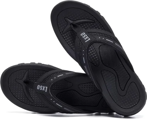 Miniatura 2 de Lxso Chanclas para hombre Sandalias de playa para exteriores Soporte de arco Deporte atlético