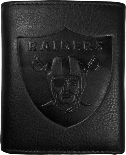 Miniatura 5 de Siskiyou Sports NFL unisex Embossed Leather Tri-fold Wallet
