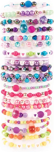Miniatura 8 de Make It Real – Ultimate Bead Studio. Kit de fabricación de joyas con cuentas para niñas adolescentes de bricolaje. Kit de artes y manualidades guía