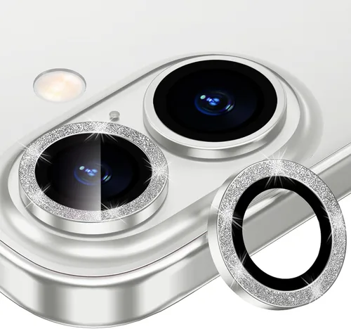 Miniatura 15 de Protector de Lente de Cámara Bling para iPhone 17 Pro / 17 Pro Max, Anillo de Metal con Diamante Individual con Dureza 9H, Protector de Pantalla