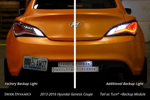 Miniatura 5 de Diode Dynamics Tail as Turn® +Módulo LED de respaldo compatible con Hyundai Genesis Coupe 2013-2016, Stage 2
