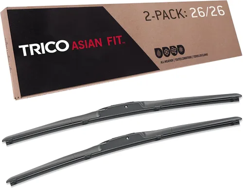 Miniatura 8 de TRICO Solutions™ Asian Fit - Limpiaparabrisas de repuesto automotrices de alto rendimiento de 24 y 18 pulgadas, paquete de 2, para modelos selectos