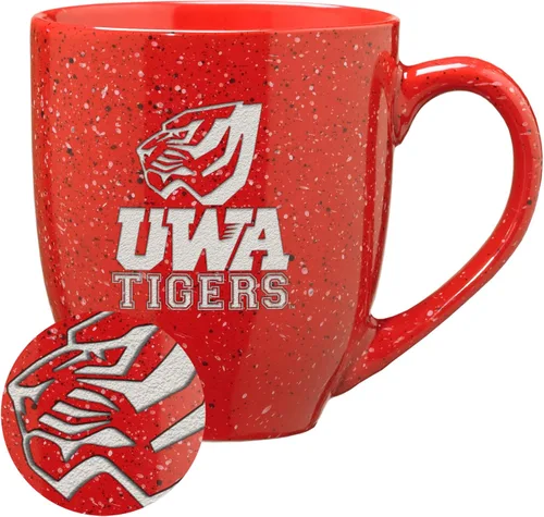 Miniatura 438 de Rico Industries NCAA Virginia Tech Hokies Maroon - Taza de café de cerámica grabada con láser, color del equipo, 16 onzas