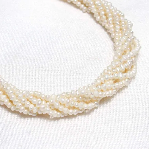 Miniatura 8 de Cuentas de perlas cultivadas de agua dulce Wish Perlas naturales Perlas de arroz sueltas Botón de cuentas sueltas para hacer pulseras, collares
