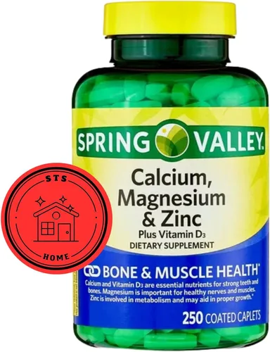 Calcio Magnesio Zinc con Vitamina D3 | Suplemento de calcio | Calcio Magnesio Zinc | Calcio 600 mg con vitamina D3 | Suplemento de calcio y magnesio