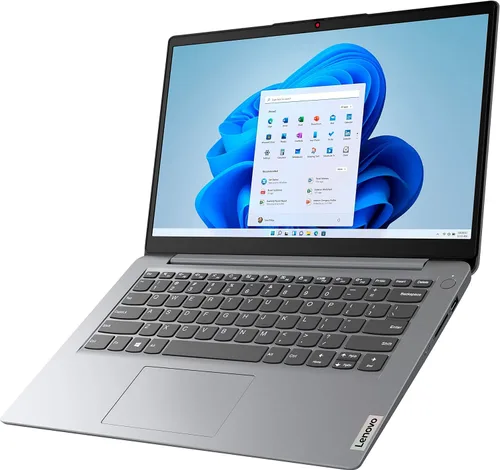 Miniatura 3 de Laptop Lenovo Ideapad (2024) para Negocios y Estudiantes, pantalla HD de 14 pulgadas, procesador Intel Celeron N4020, 4 GB de RAM, 128 GB