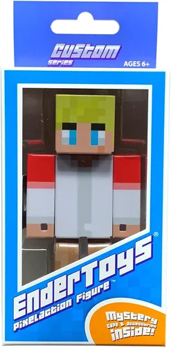 Miniatura 11 de EnderToys Figura de Acción Noob de Traje de Cumpleaños