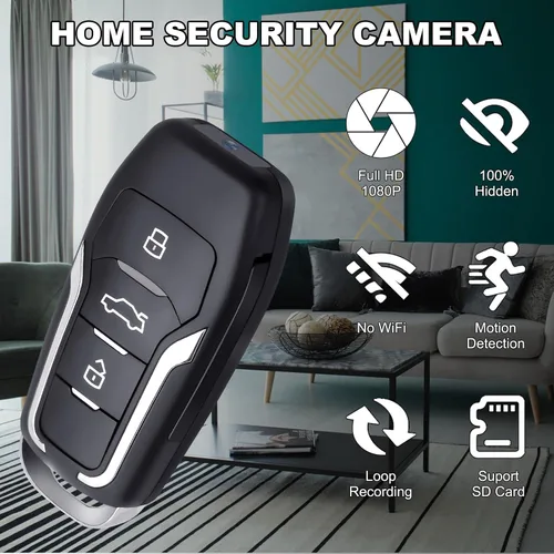 Miniatura 2 de LXKFA 1080P mini cámara 64GB niñera cam cámara de seguridad con detección de movimiento