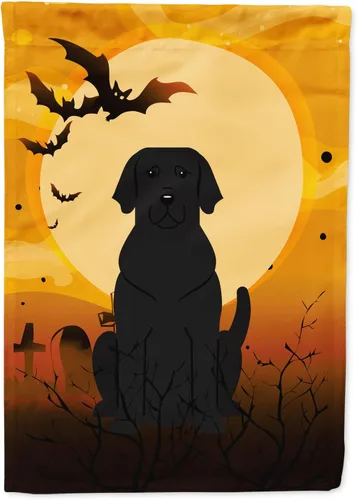 Miniatura 16 de Caroline's Treasures BB4307GF - Bandera de Halloween Airedale para jardín, bandera decorativa para patio exterior, obras de arte de patio, macizos