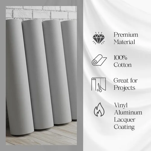 Miniatura 6 de Tela térmica plateada resistente al calor de 60" por yarda - Material aislante para fundas de tabla de planchar, protectores térmicos y proyectos