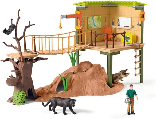 Miniatura 2 de Schleich Wild Life Ranger Adventure Station, multicolor