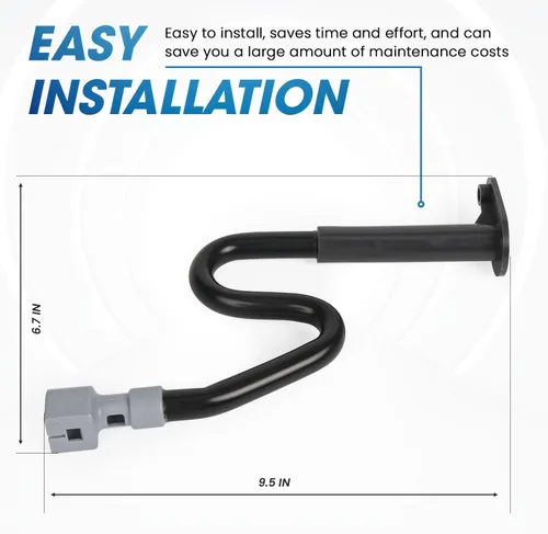 Miniatura 5 de W10619951 Tubo de drenaje para refrigerador compatible con Whirlpool, May-tag, Kenmore – Reemplaza: 2887289 W10210987 W10210988 W10309238 W10344401