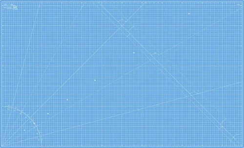 Miniatura 10 de Estera de Corte Elan A4 Azul, Estera de Corte Autorreparable A4 Azul 9x12 Pulgadas, Tabla de Corte Artesanal de 5 Capas Azul, Tabla de Pasatiempos