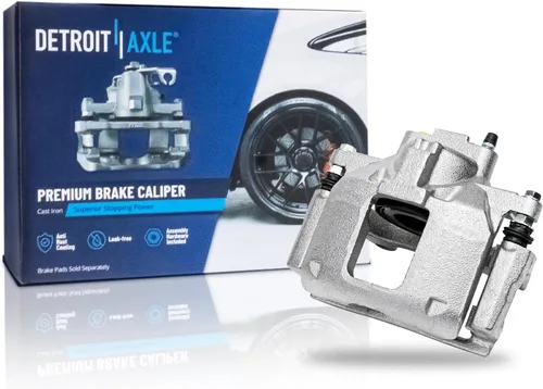 Miniatura 130 de Detroit Axle - 4 pinzas de freno para Honda Element 2003-2011 Pinzas de freno de disco con soportes 2004 2005 2006 2007 2008 2009 2010 reemplazo
