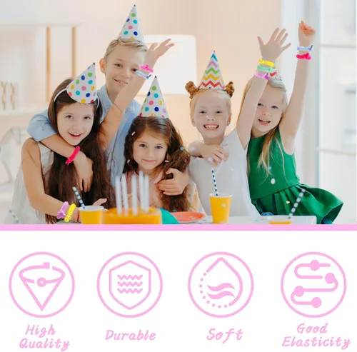 Miniatura 4 de 40 PIEZAS Juguete Fidget Elástico, Juguetes Fidget de Cuerdas Elásticas Coloridas, Juguetes Fidget Sensoriales Antiestrés para Niños y Adultos