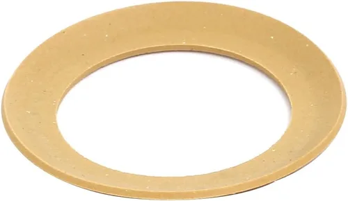 Miniatura 7 de uxcell Anillo de Pistón de Compresión de Reemplazo para Compresor de Aire, 26mm DE, 10mm DI, 0.5mm de Grosor, Amarillo