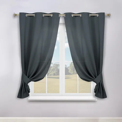 Miniatura 37 de Superior Cortinas Opacas, Oscurecimiento de Habitación, Dormitorio, Cortinas, Cocina, Acentos de Ventana de Sala de Estar, Bloqueo Solar, Térmico