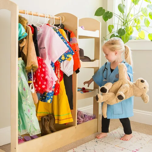 Miniatura 8 de Guidecraft Centro para ver y guardar vestidos, gris