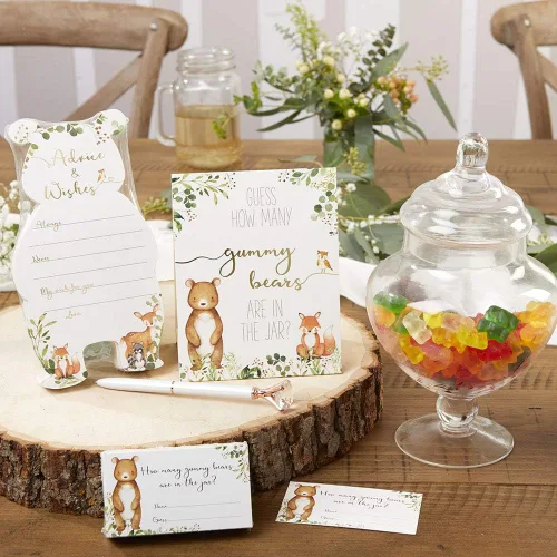 Miniatura 10 de Kate Aspen Juego de tarjetas de consejos para bebés y baby shower de arcoíris boho (juego de 50)