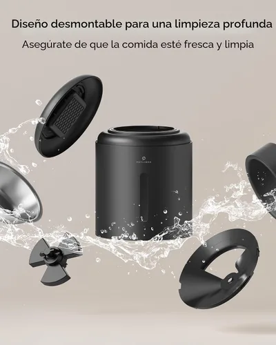 Miniatura 7 de PETLIBRO - Comedero automático para gatos, dispensador automático de comida para perros con preservación de frescura, comederos programables