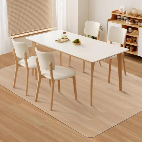 Miniatura 9 de Kuyal tapete transparente para silla, uso en suelos duros, 48.0 x 36.0 pulgadas, protector de suelo para oficina u hogar