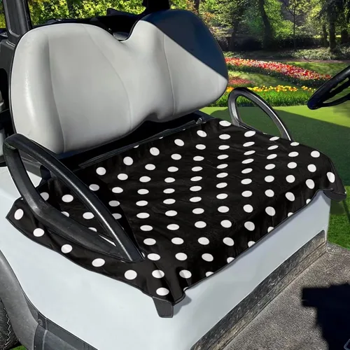 SEANATIVE Funda para asiento de carrito de golf, resistente al sol, a prueba de polvo, para club, carrito de golf, accesorios para carrito de golf,