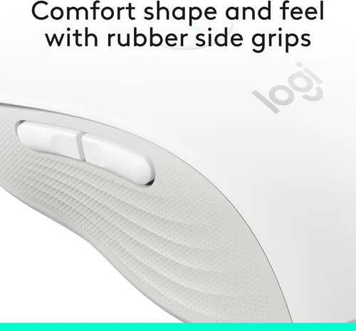 Miniatura 9 de Ratón inalámbrico Logitech Signature M650 - Para manos pequeñas a medianas, para diestros, batería de 2 años, clics silenciosos, botones Blanco hueso