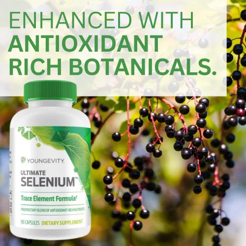 Miniatura 6 de Youngevity Ultimate Selenium + Cofactors - Suplemento mineral esencial para apoyo inmunológico, defensa antioxidante, función tiroidea y salud