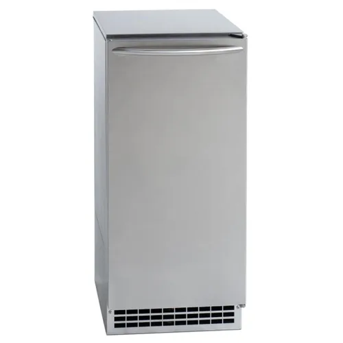 Ice-O-Matic GEMU090 Pearl máquina para hielo autónoma con unidad de aire acondicionado, tecnología de hielo puro, enchufe de 115 voltios y