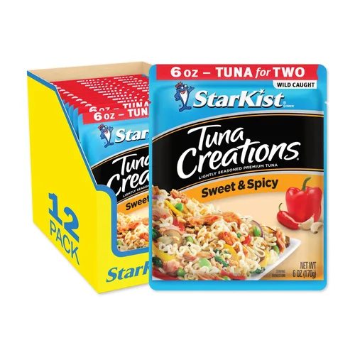 Miniatura 18 de StarKist Tuna Creations Ginger Sesame - Sabor de jengibre y sésamo para atún