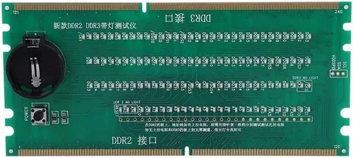 Miniatura 5 de VBESTLIFE - Tarjeta base de escritorio para PC, DDR 2/DDR 3 RAM con ranura de memoria RAM con luz LED